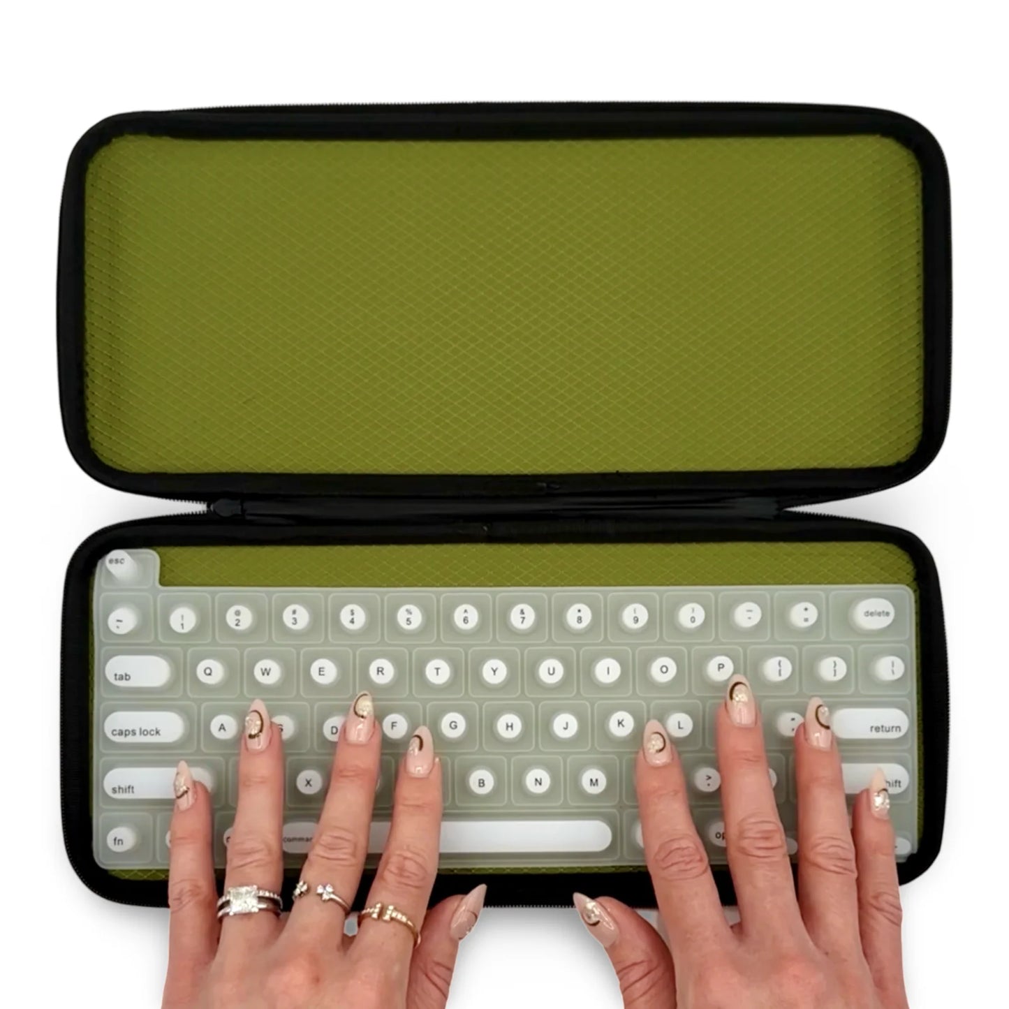 Funda De Teclado P/uñas Largas Compatible C/macbook